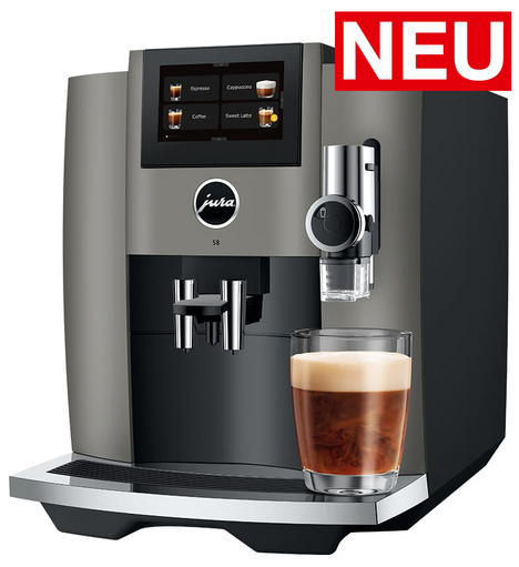 Jura Kaffeevollautomat S8 – Dark Inox (EB)