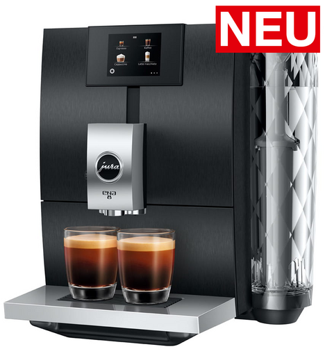 Jura Kaffeevollautomat ENA 8 - Aluminium Dark Inox (ECS) bei uns im Shop kaufen